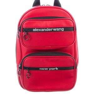 Alexander Wang Pre-Loved red backpack